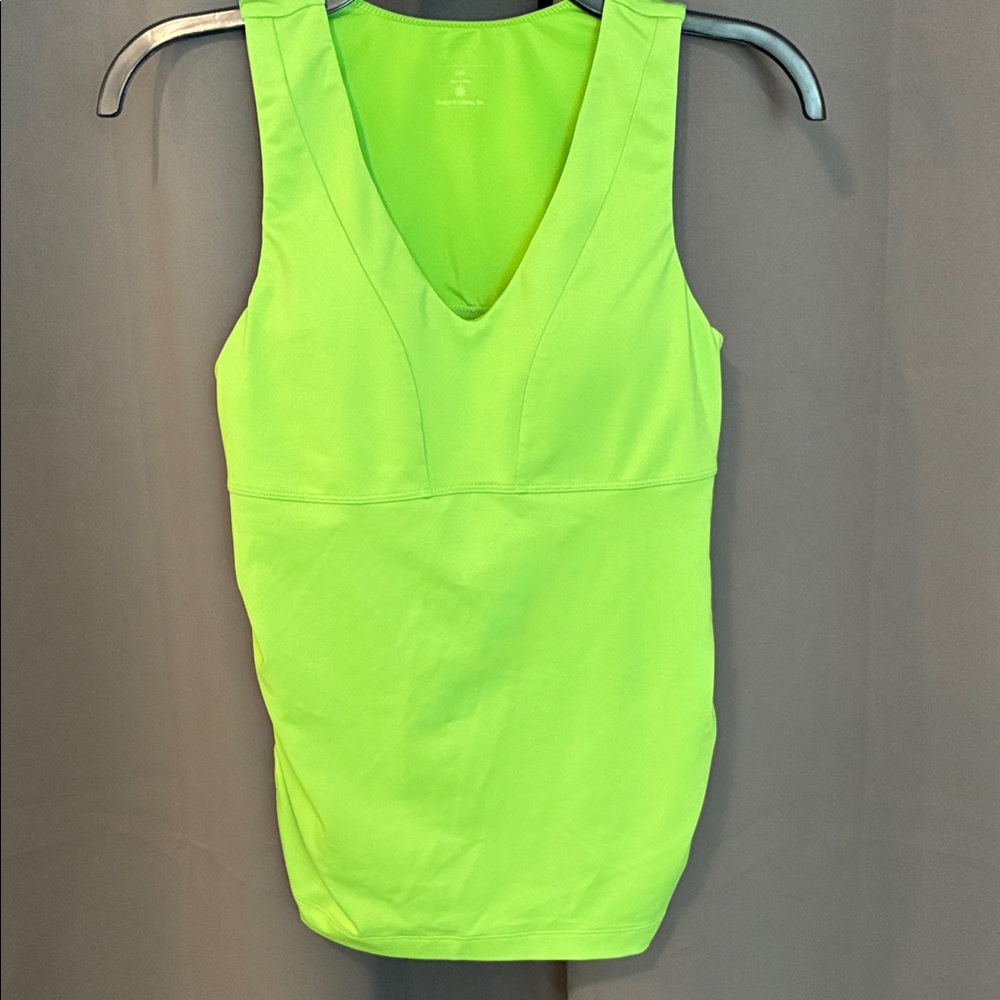 Athleta Vibrant Green Tank Top